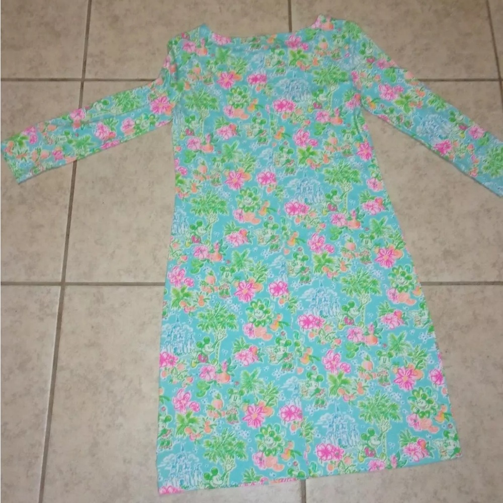 New-Disney Parks Lilly Pulitzer Sophie Dress Mickey & Minnie Mouse XS - Picture 2 of 3